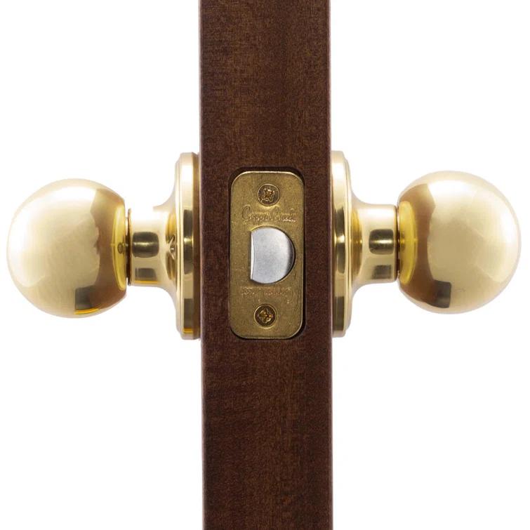 Ball Passage Door Knob with Round Rosette