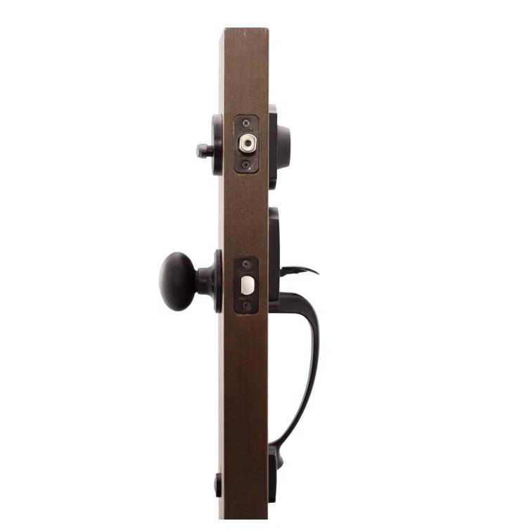 Copper Creek Copper Creek Handleset with Single Cylinder Deadbolt and Copper Creek Door Lever and Colonial Rosette