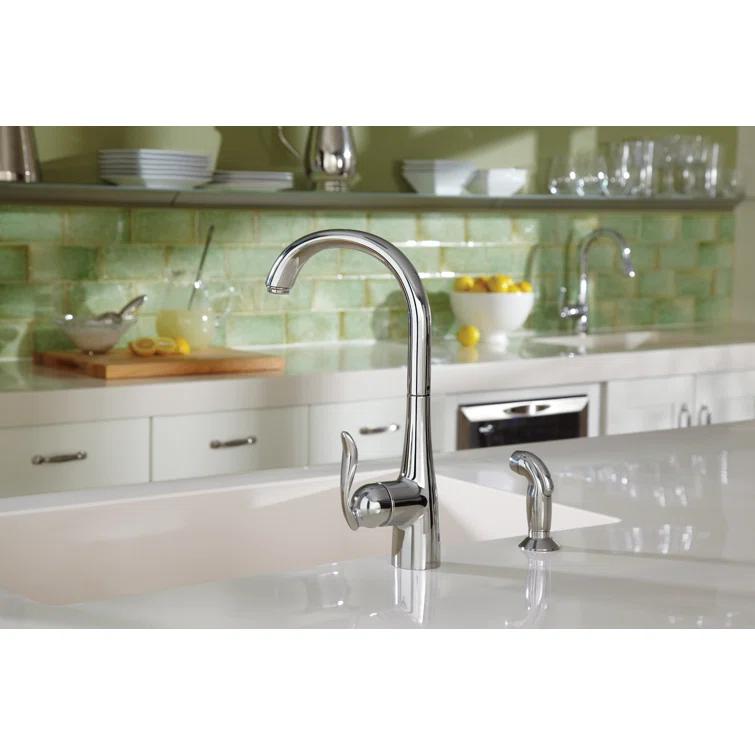 Moen Arbor One Handle Pulldown Kitchen Faucet Featuring Power Boost and Reflex