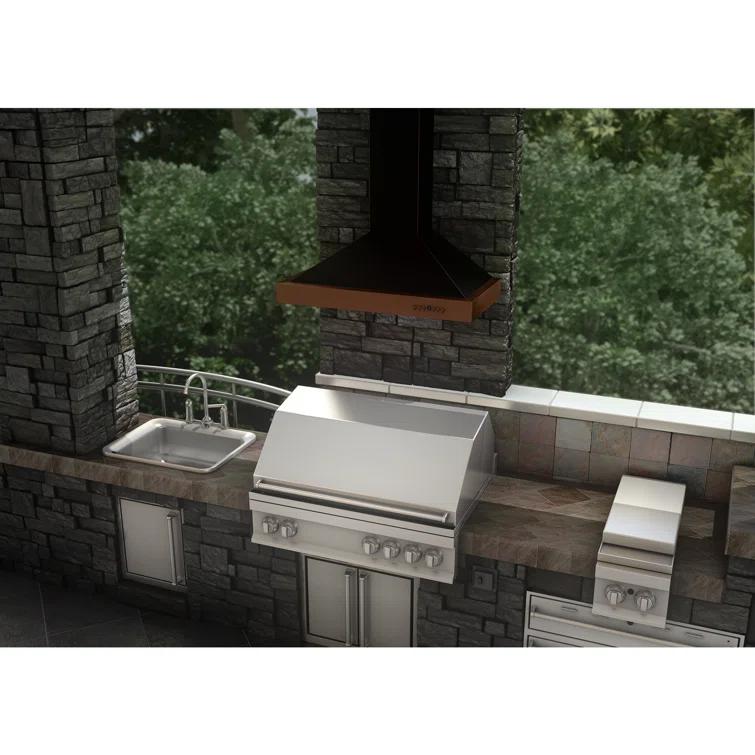 ZLINE 36 in. Convertible Vent Designer Series Wall Mount Range Hood (KB2-BCXXX-36)