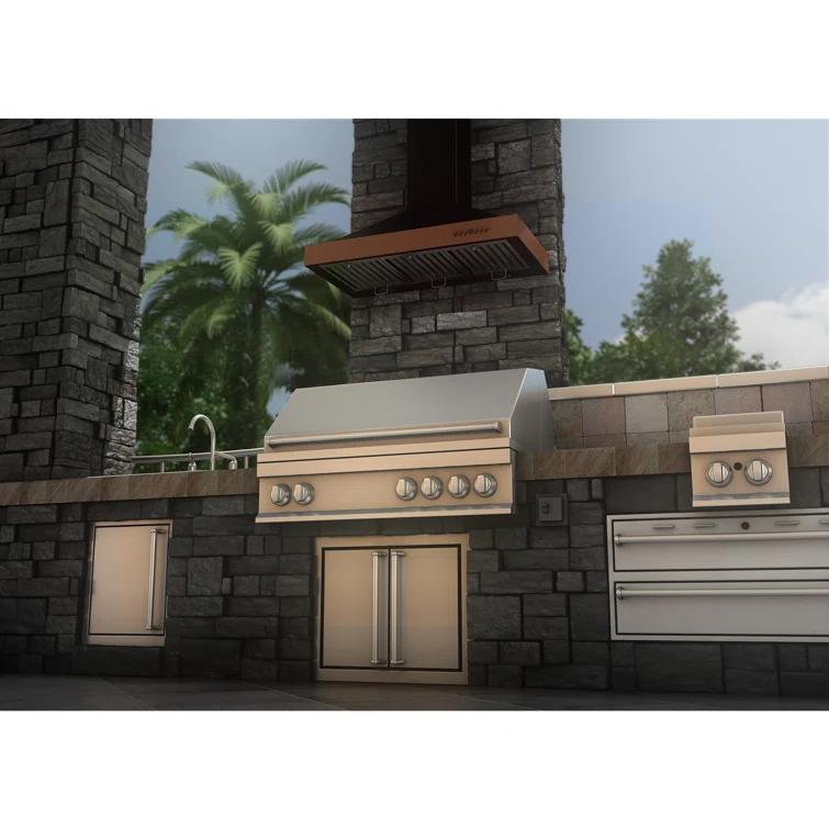 ZLINE 36 in. Convertible Vent Designer Series Wall Mount Range Hood (KB2-BCXXX-36)