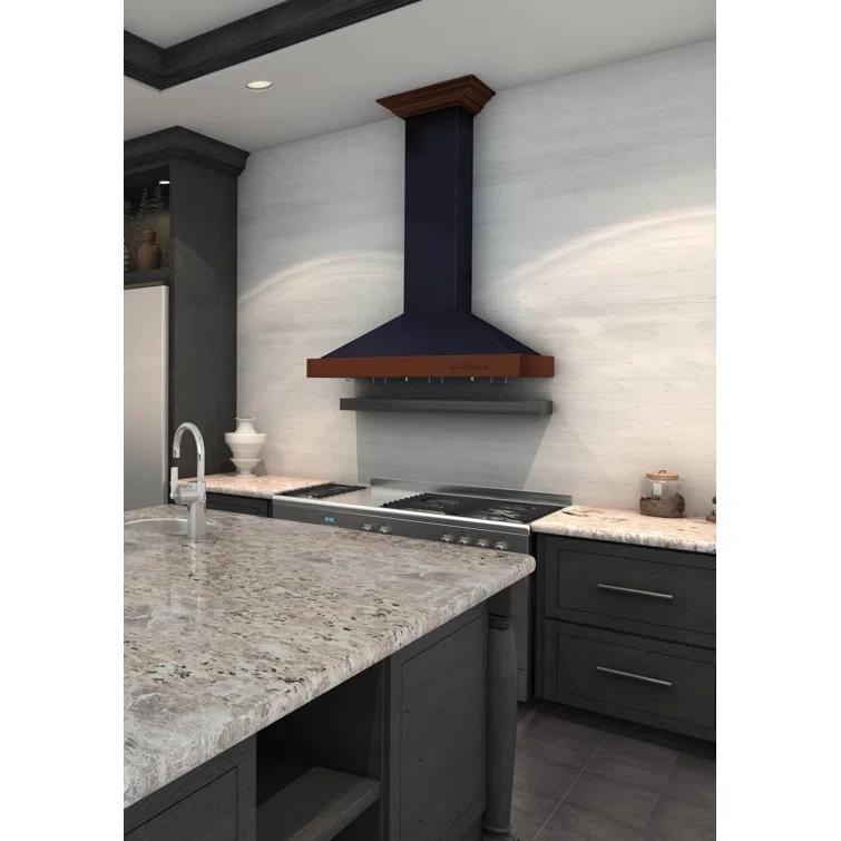 ZLINE 36 in. Convertible Vent Designer Series Wall Mount Range Hood (KB2-BCXXX-36)