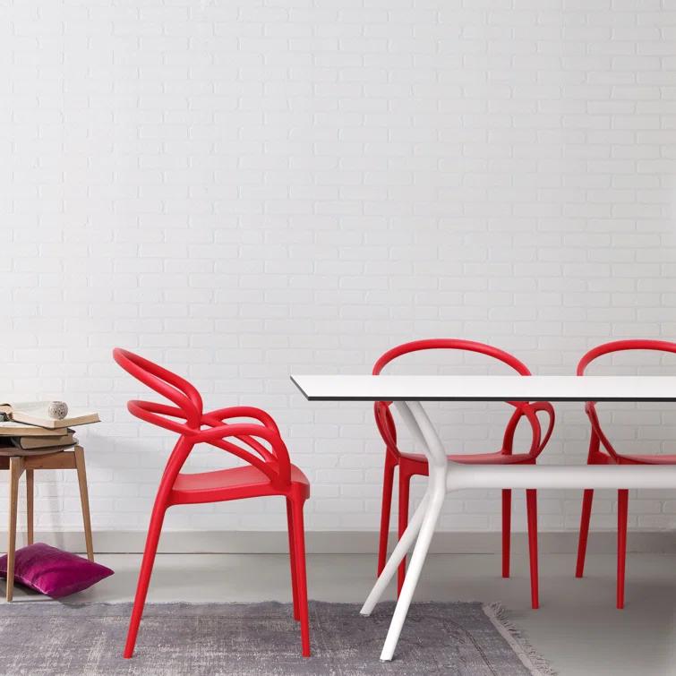 Farrah Synthetic Laminate Outdoor Dining Table