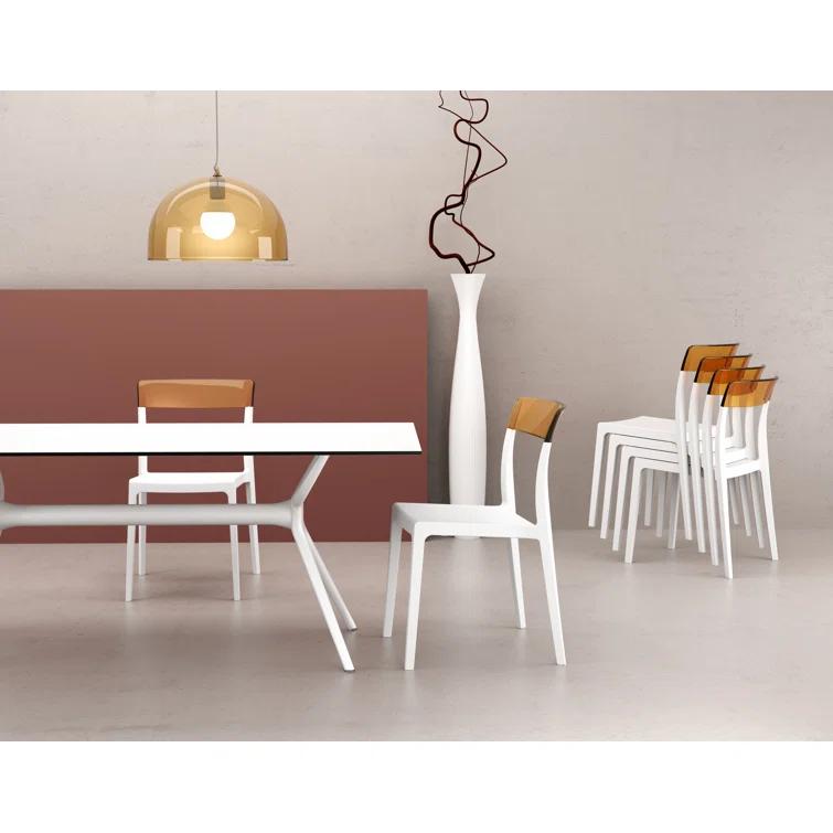 Farrah Synthetic Laminate Outdoor Dining Table