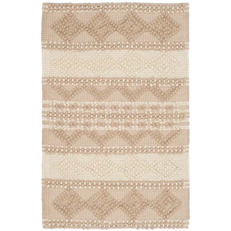 Natura NAT102 Hand Woven Indoor Accent Rug - Beige/Ivory - 2'x3' - Safavieh.