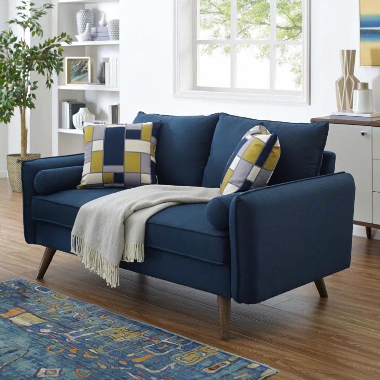 Modway Revive Upholstered Fabric Loveseat