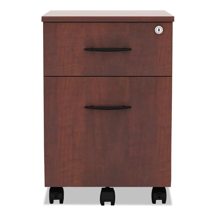 Alera 15.88'' Wide 2 -Drawer Mobile File Cabinet