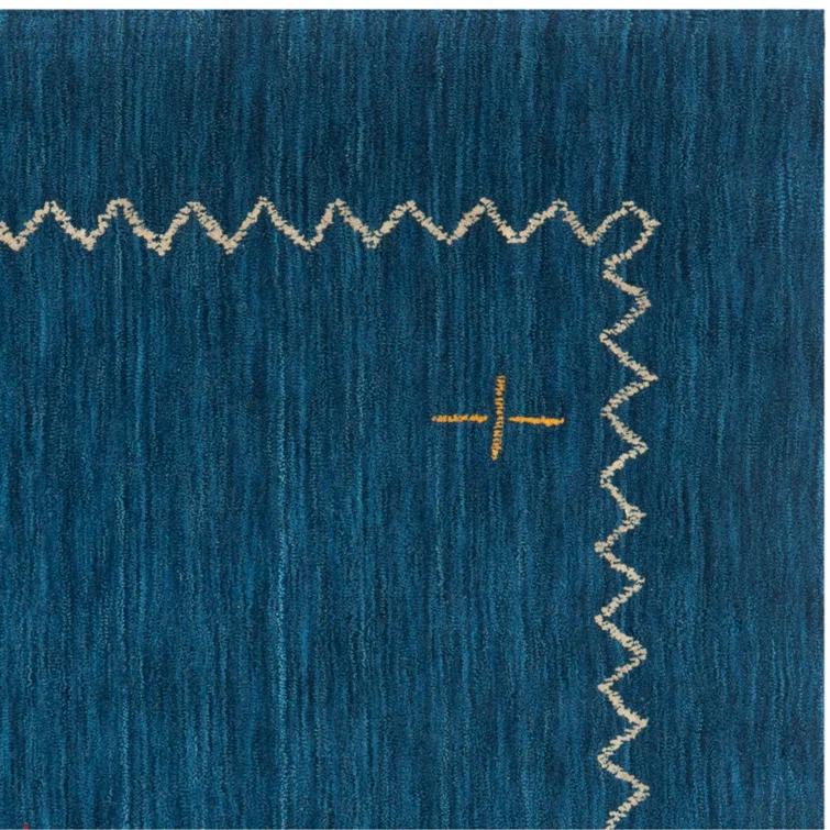 Danforth Hand-Woven Flatweave Wool Area Rug