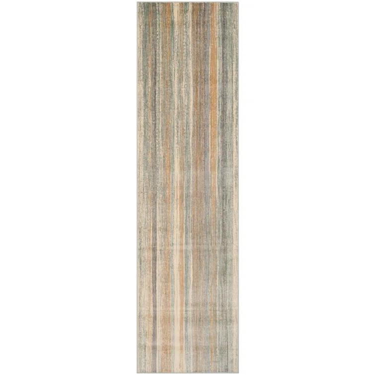 Pierrette Vintage Performance Abstract Rug
