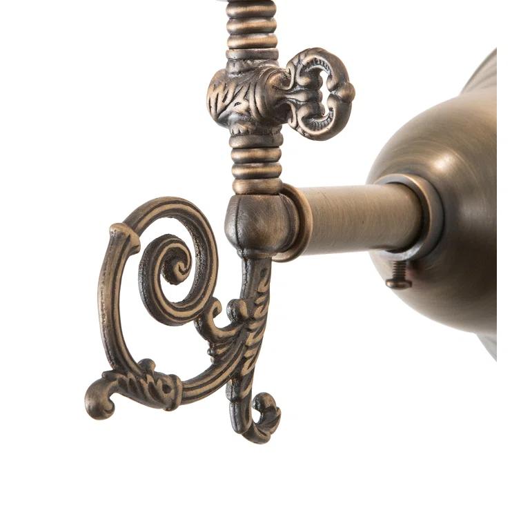 Schoolhouse & Early Electric Brass Armed Sconce
