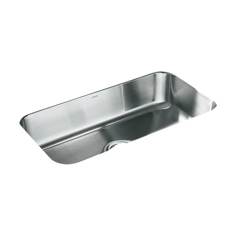 McAllister 32'' L Undermount Stainless Steel Kitchen Sink