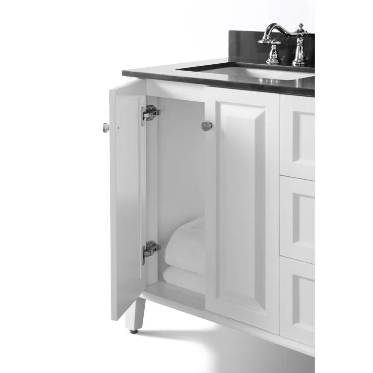 Hannah 48'' Single Bathroom Vanity with Quartz Top