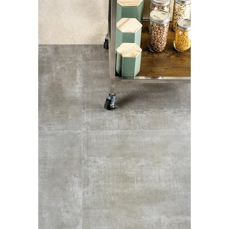 Bond Tile 24" x 24" Porcelain Concrete Look Wall & Floor Tile