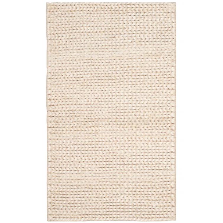 Pennsburg Natural Fiber Hand Woven Jute Chevron Rug