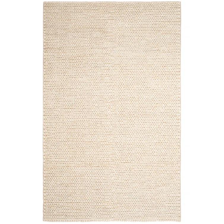 Pennsburg Natural Fiber Hand Woven Jute Chevron Rug