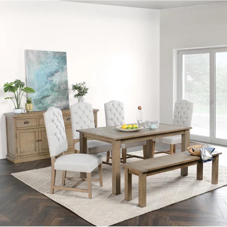 Kinston 74" Wide Solid Wood Sideboard