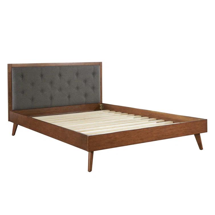 Rayford Tufted Low Profile Platform Bed