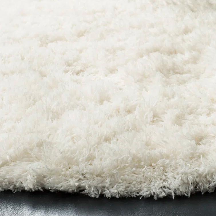Hermina White Area Rug