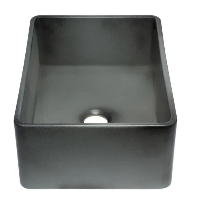 30'' L Farmhouse / Apron Single Bowl Fireclay Kitchen Sink