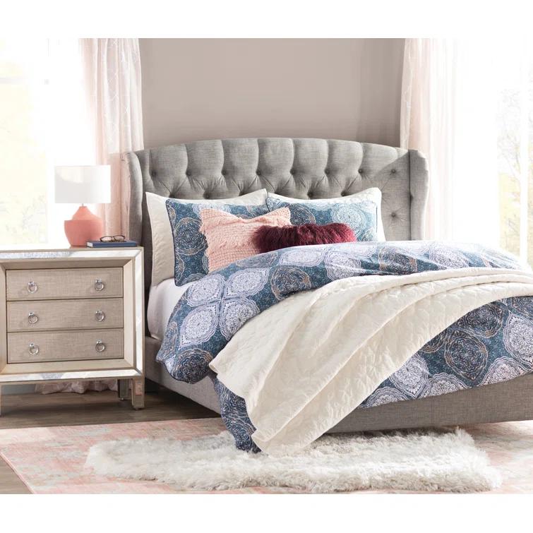 Madison Park Harper 3 Piece Velvet Quilt Set