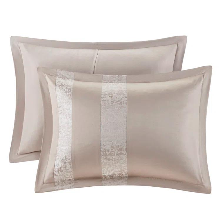 Madison Park Ava 7 Piece Chenille Jacquard Comforter Set