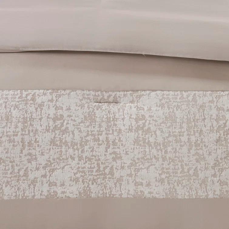 Madison Park Ava 7 Piece Chenille Jacquard Comforter Set