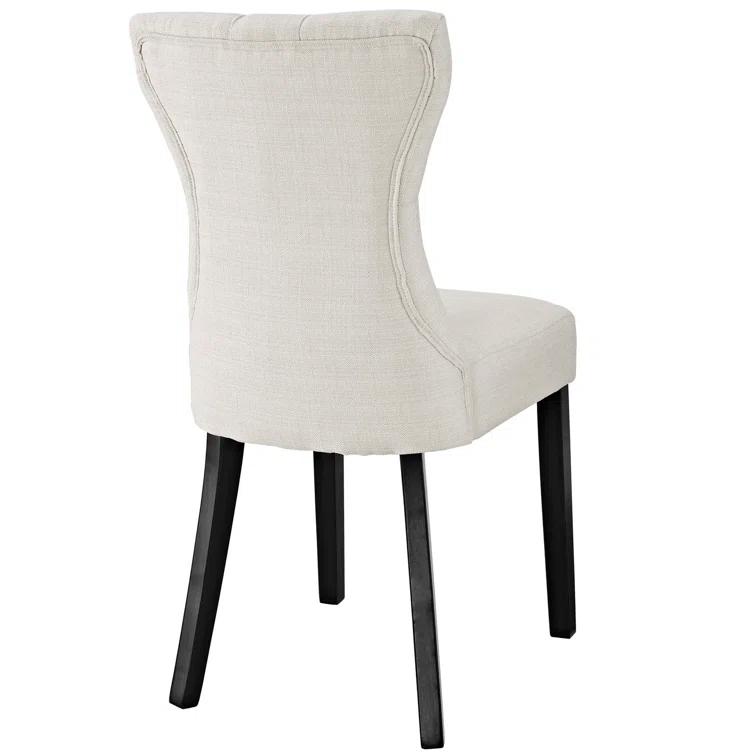 Modway Silhouette Dining Side Chairs Upholstered Fabric