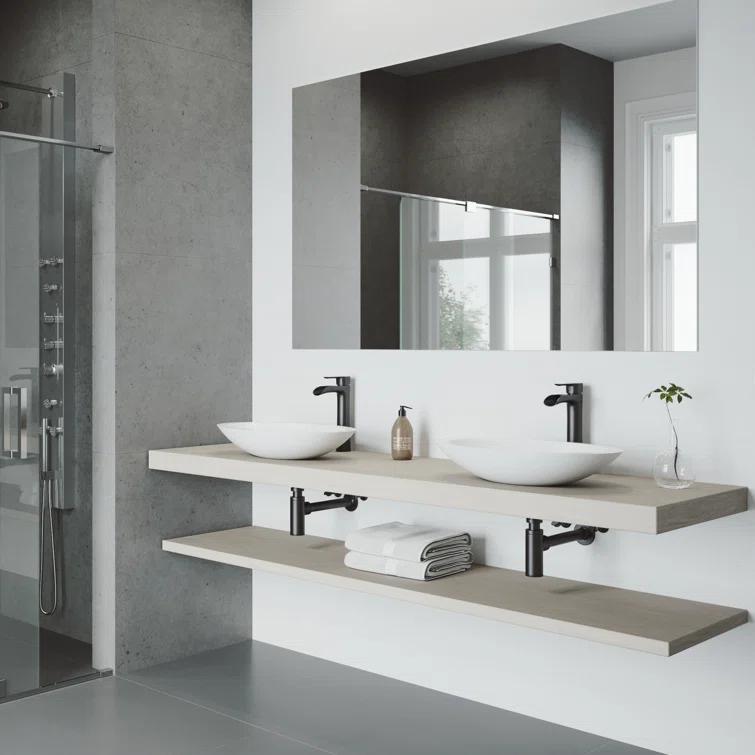 Niko 11" H Single Handle Vessel Sink Bathroom Faucetwith Pop-up Drain
