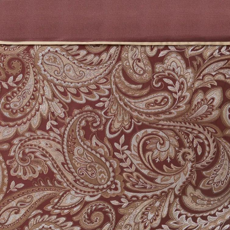 Madison Park Aubrey Paisley Jacquard Shower Curtain