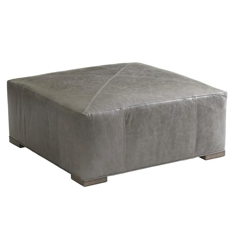 Shadow Play Melina Leather Ottoman