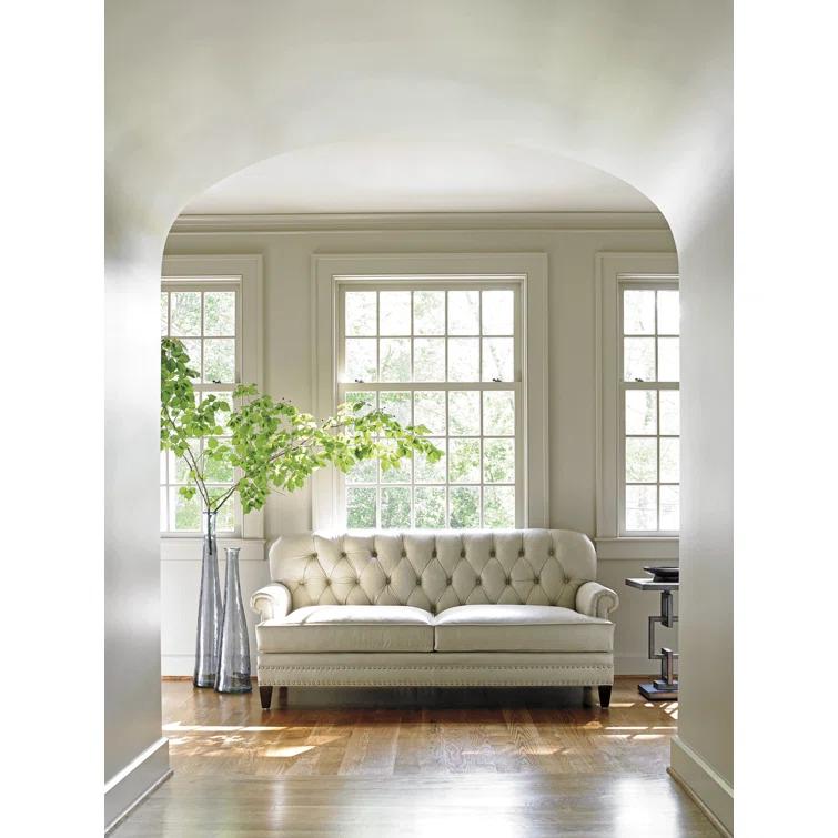 Oyster Bay Hillstead Leather Settee
