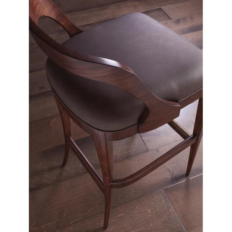 Artistica Home Signature Designs Upholstered Counter Stool with Solid Wood Frame