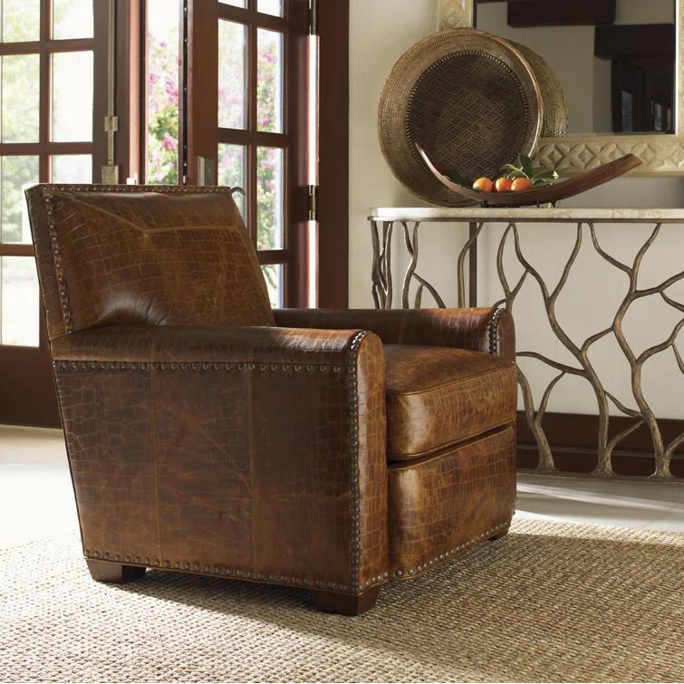 Tommy Bahama Home Stirling Park Leather Chair