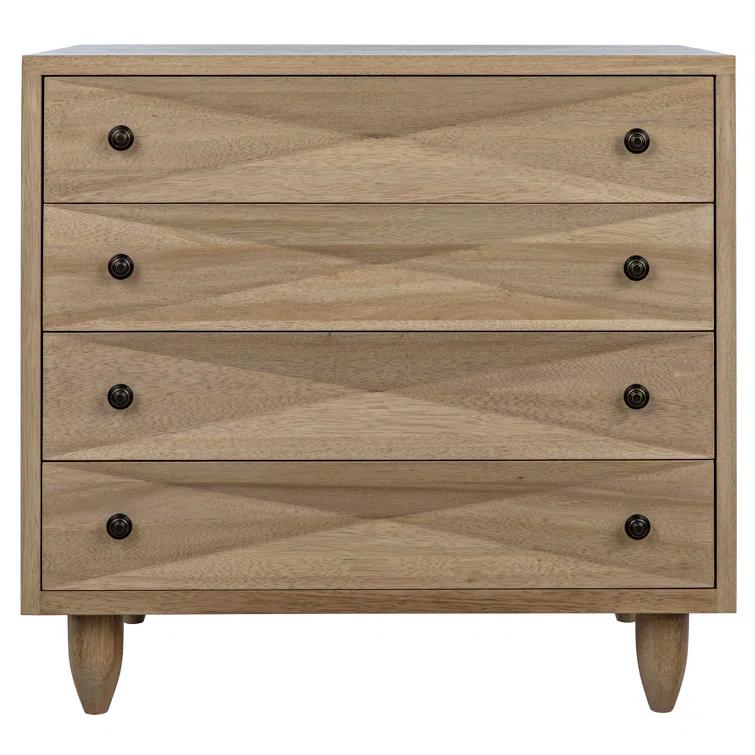 Diamond Solid Wood Accent Chest