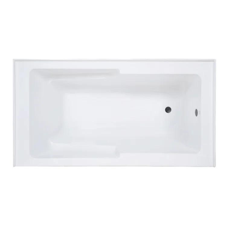 Voltaire 60" x 30" Alcove Bathtub with Apron