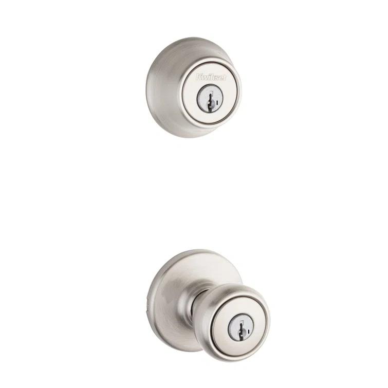 Complete Tylo Entry Knob Set with Single Cylinder Deadbolt