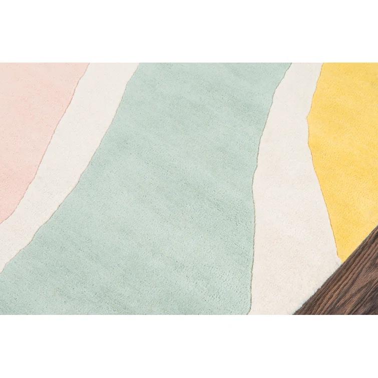 Hand Tufted Wool Abstract Indoor Rug