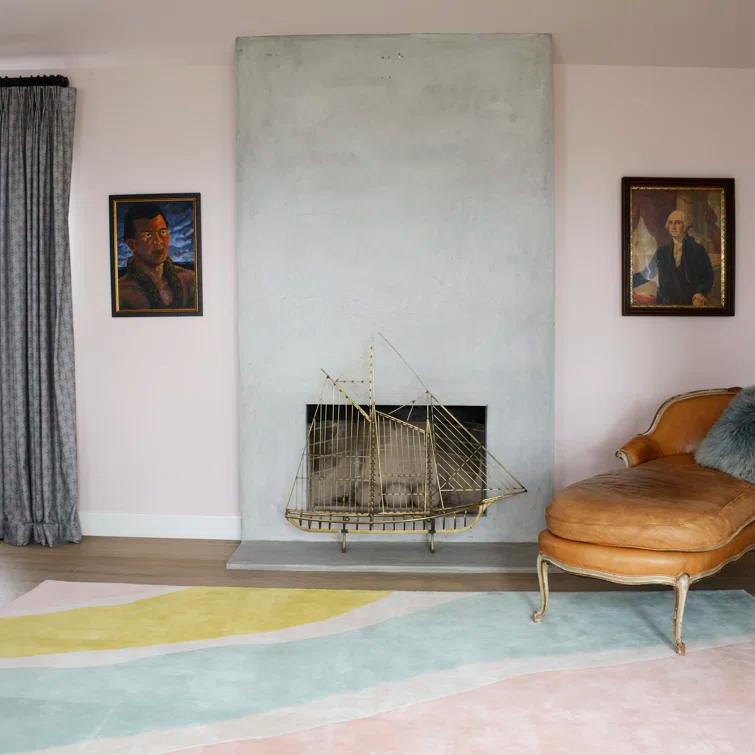 Hand Tufted Wool Abstract Indoor Rug