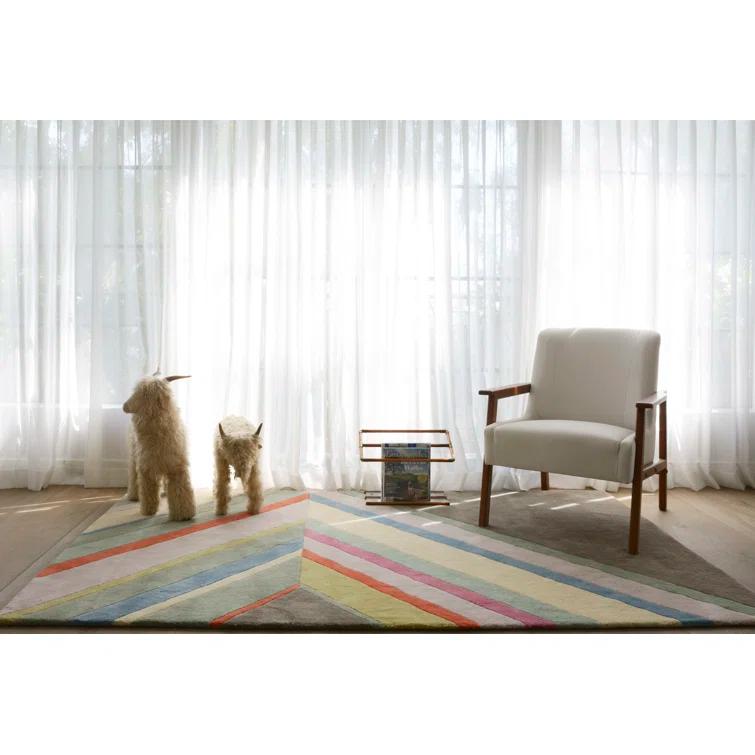 Delmar Wool Chevron Rug