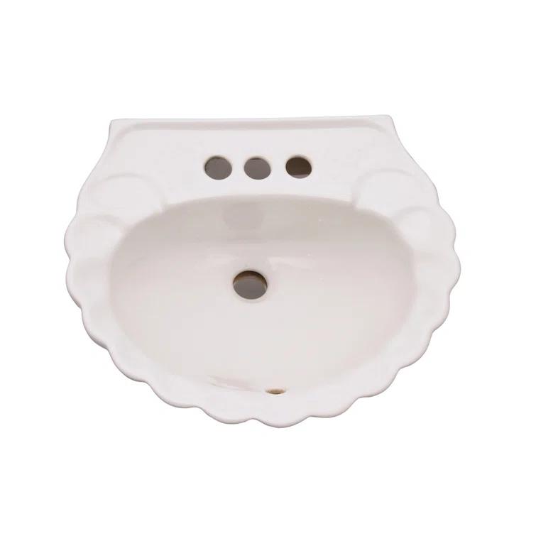 Barclay Bali 16.5'' Vitreous China Specialty Bathroom Sink with Overflow