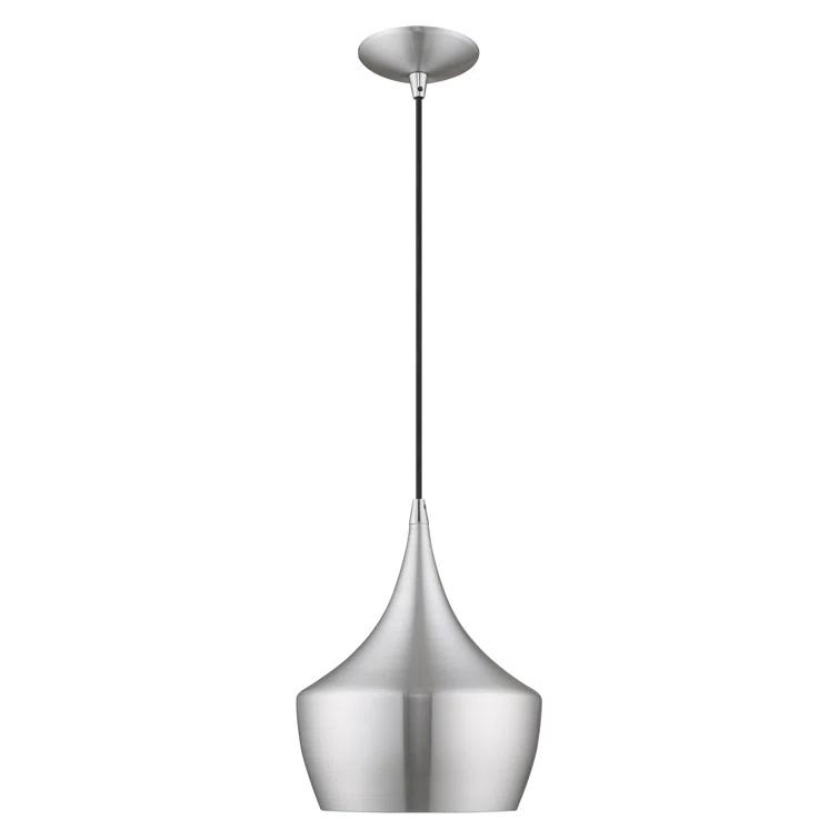 Schultz Single Light Metal Dimmable Pendant