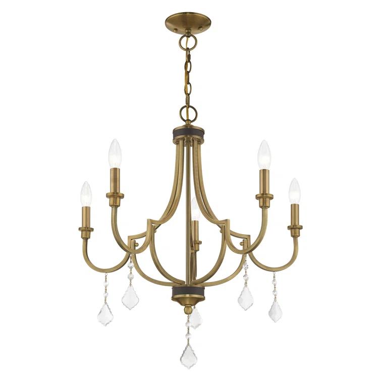 Dedric 5 - Light Dimmable Classic / Traditional Chandelier