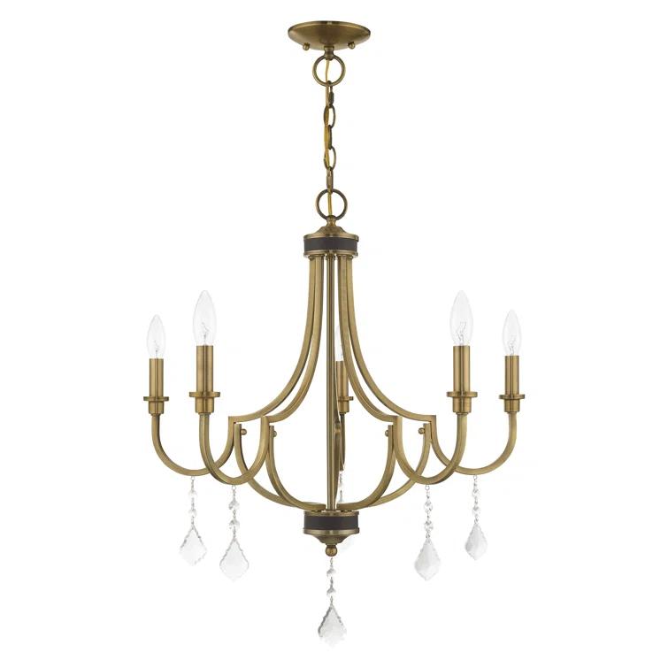 Dedric 5 - Light Dimmable Classic / Traditional Chandelier