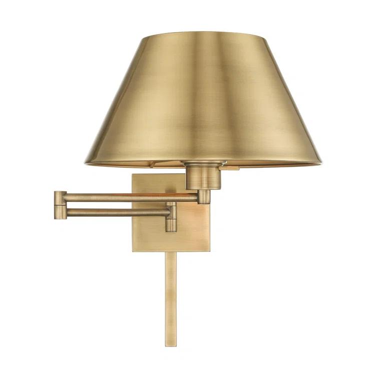 Brevan Steel Swing Arm Sconce