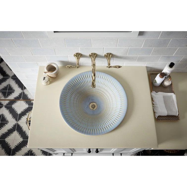 Kohler Derring® Carillon , Artist Editions Round Carillon Wading Pool Bathroom Sink
