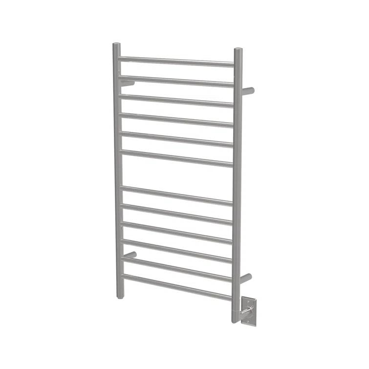 Radiant Large Curved Towel Warmer Hybrid Hardwired or Plug in