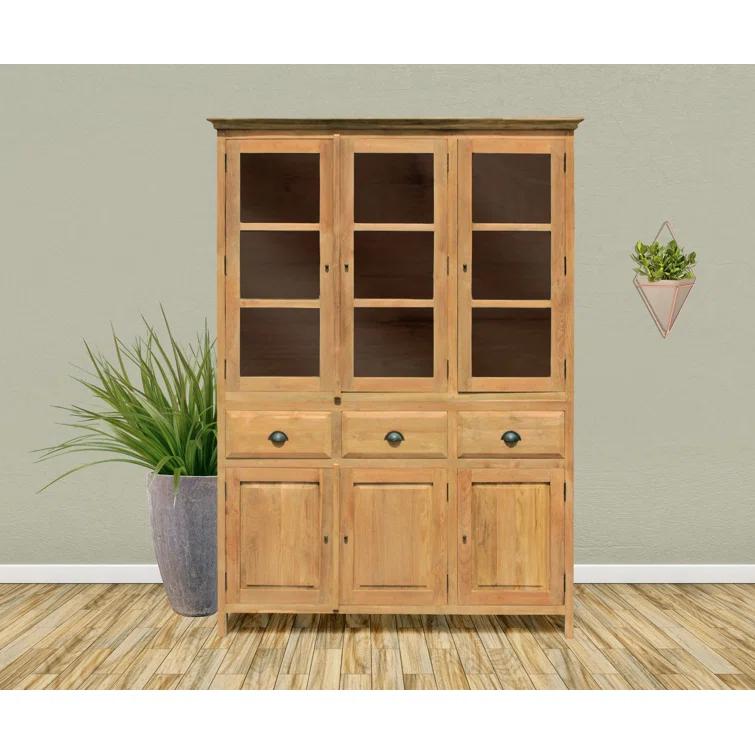 Solid Wood China Cabinet