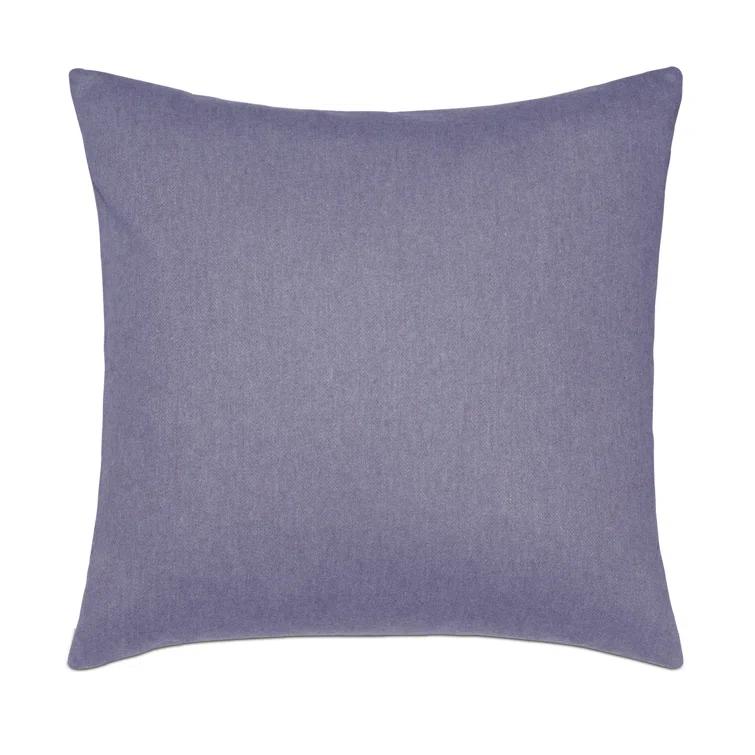 Heathered Wool Vincent Textured Square Pillow Cover & Insert