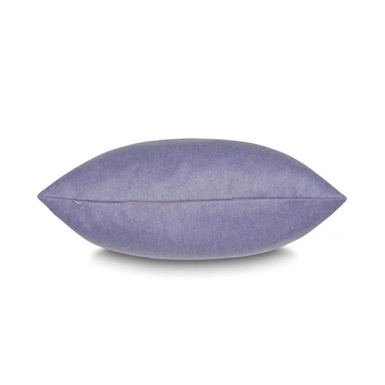 Heathered Wool Vincent Textured Square Pillow Cover & Insert