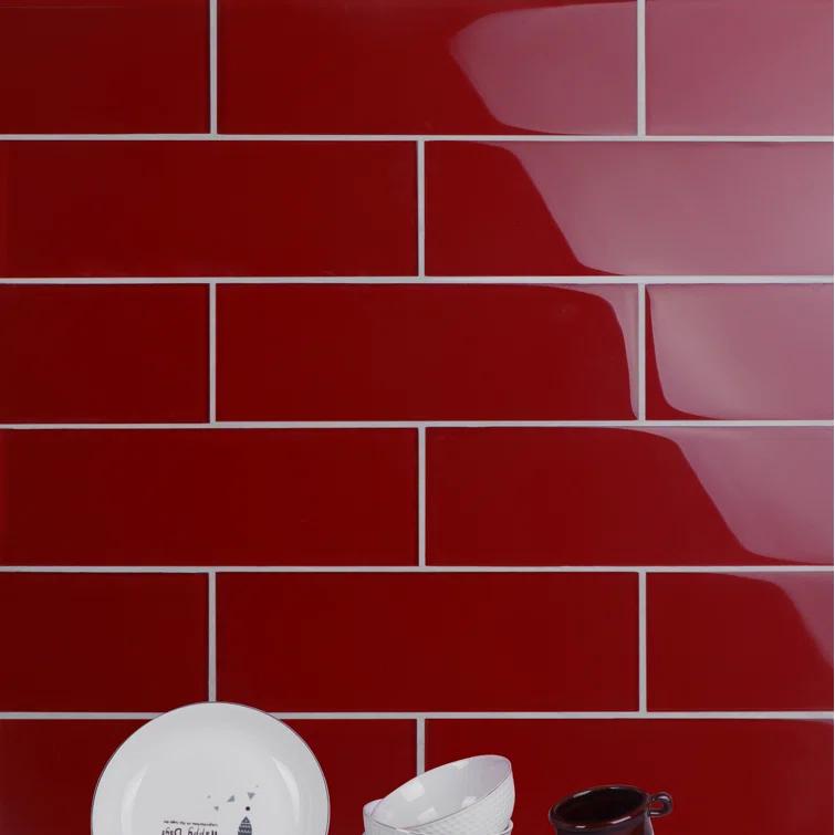 Premium 4" x 12" Glass Subway Tile
